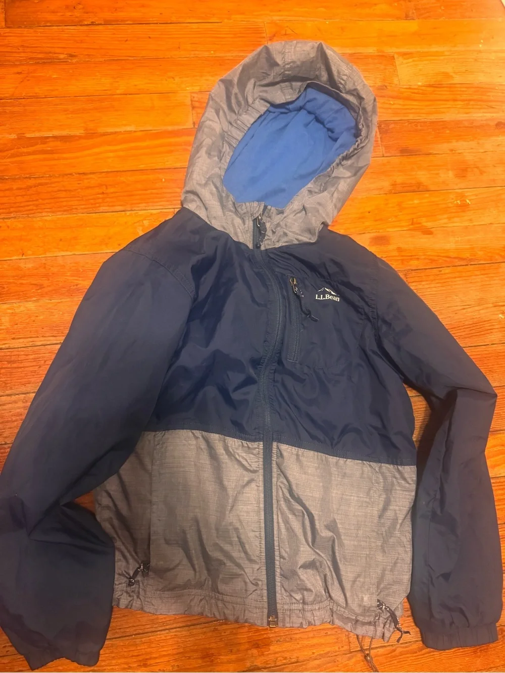 L.L. Bean unisex kids fall everyday jacket hiking size 8